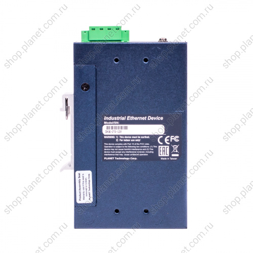 Инжектор питания PoE++ промышленный, 2 порта RJ45 10/100/1000/2.5G/5G фото 5 Инжектор питания PoE++ промышленный, 2 порта RJ45 10/100/1000/2.5G/5G IPOE-270-12V фото 5