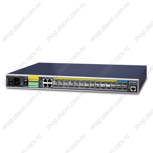 Коммутатор промышленный управляемый L3, 14 портов SFP 100/1000 Мб/с, 10 портов SFP 100/1000/2.5G, 4 порта RJ45 10/100/1000 Мб/с, 4 порта SFP+ 10G Коммутатор промышленный управляемый L3, 14 портов SFP 100/1000 Мб/с, 10 портов SFP 100/1000/2.5G, 4 порта RJ45 10/100/1000 Мб/с, 4 порта SFP+ 10G IGS-6325-20S4C4X