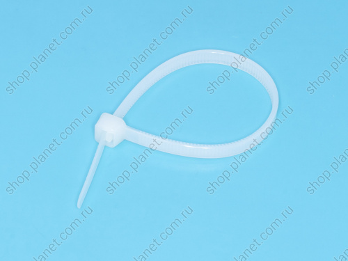 Стяжка 160x4,8мм, белая, упак. 100 шт. CV-160L фото 3