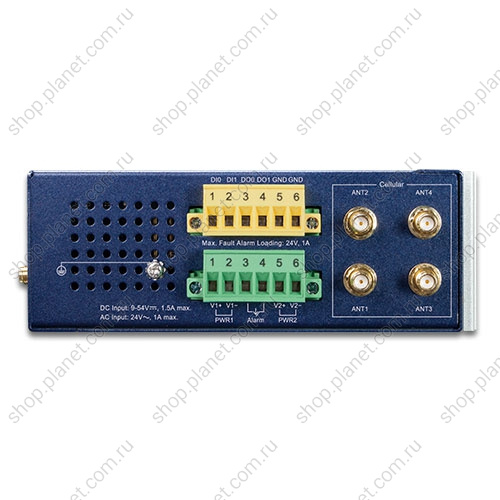 Шлюз промышленный сотовый беспроводной 5G 2 порта SIM, WiFi IEEE 802.11 b/g/n/ac 2.4G/5G, 1 порт SFP 1000 Мбс , 4 порта RJ45 10/100/1000 Мб/с фото 5 Шлюз промышленный сотовый беспроводной 5G 2 порта SIM, WiFi IEEE 802.11 b/g/n/ac 2.4G/5G, 1 порт SFP 1000 Мбс , 4 порта RJ45 10/100/1000 Мб/с ICG-2515FW-NR фото 5