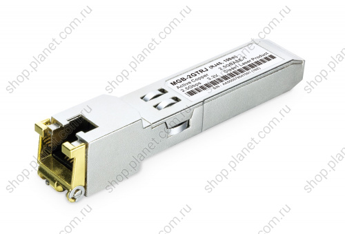 SFP модуль промышленный RJ-45 2500 Мб/с, 1310nm ,2км, 100м MGB-2GTRJ