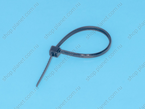 Стяжка 100x2,5мм, черная, упак. 100 шт. CV-100-B фото 5