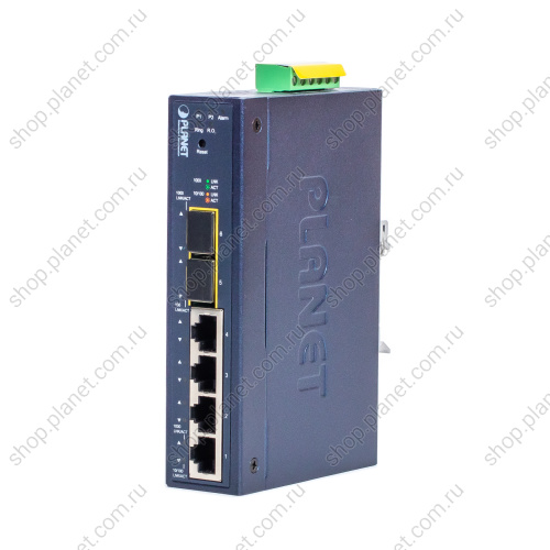 Коммутатор промышленный управляемый L2, 4 порта RJ45 10/100/100 Мб/с, 2 порта SFP 100/1000 Мб/с Коммутатор промышленный управляемый L2, 4 порта RJ45 10/100/100 Мб/с, 2 порта SFP 100/1000 Мб/с IGS-4215-4T2S