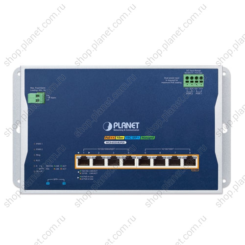 Коммутатор промышленный управляемый L3, PoE++ 4 порта RJ45 10/100/1000/2/5G, PoE++ 4 порта RJ45 10/100/1000 Мб/с, 2 порта SFP+ 10G, настенный фото 3 Коммутатор промышленный управляемый L3, PoE++ 4 порта RJ45 10/100/1000/2/5G, PoE++ 4 порта RJ45 10/100/1000 Мб/с, 2 порта SFP+ 10G, настенный WGS-6325-8UP2X фото 3