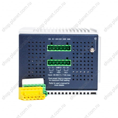 Коммутатор промышленный управляемый L3, PoE+ 16 портов RJ45 10/100/1000 Мб/с, 4 порта SFP 100/1000/2.5G, крепление на DIN-рейку или на стену фото 7 Коммутатор промышленный управляемый L3, PoE+ 16 портов RJ45 10/100/1000 Мб/с, 4 порта SFP 100/1000/2.5G, крепление на DIN-рейку или на стену IGS-6325-16P4S фото 7