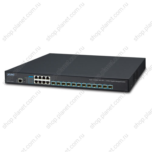 Коммутатор управляемый L3, 12 портов SFP+ 10G, 8 портов RJ45 10/100/1000 Мб/с XGS-6350-12X8TR Коммутатор управляемый L3, 12 портов SFP+ 10G, 8 портов RJ45 10/100/1000 Мб/с