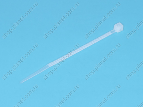 Стяжка 75x2,4мм, белая, упак. 100 шт. CV-075 фото 4