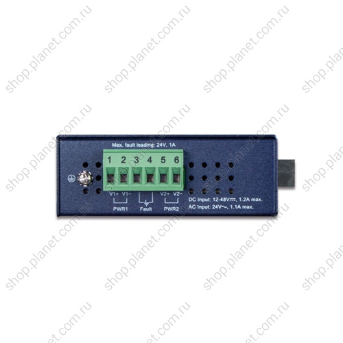 Коммутатор промышленный, 2 порта SC duplex 100 Мб/с, одномод, 1310 нм, 15 км, 4 порта RJ-45 10/100 Мб/с фото 3 Коммутатор промышленный, 2 порта SC duplex 100 Мб/с, одномод, 1310 нм, 15 км, 4 порта RJ-45 10/100 Мб/с ISW-621S15 фото 3