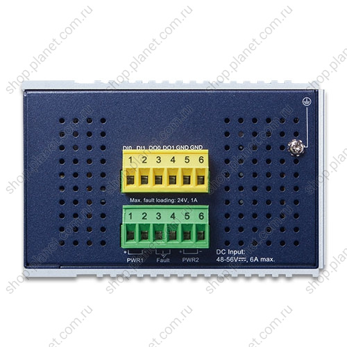 Коммутатор промышленный управляемый L2+, PoE++ 4 порта 10/100/1000 Мб/с, 1 порт RJ45 10/100/1000, 2 порта SFP 1000/2.5G, крепление на DIN-рейку или на стену фото 3 Коммутатор промышленный управляемый L2+, PoE++ 4 порта 10/100/1000 Мб/с, 1 порт RJ45 10/100/1000, 2 порта SFP 1000/2.5G, крепление на DIN-рейку или на стену IGS-5225-4UP1T2S фото 3