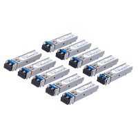 SFP модуль оптический LC duplex 1000 Мб/с, 1310 нм, 20 км, одномодовый (упаковка 10 штук) MGB-LX-10PCS