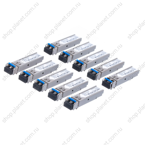 SFP модуль оптический LC duplex 1000 Мб/с, 1310 нм, 20 км, одномодовый (упаковка 10 штук) SFP модуль оптический LC duplex 1000 Мб/с, 1310 нм, 20 км, одномодовый (упаковка 10 штук) MGB-LX-10PCS