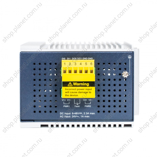 Коммутатор промышленный управляемый L2+,16 портов RJ45 10/100/1000  Мб/с, 4 порта SFP 100/1000 Мб/с IGS-20040MT фото 5