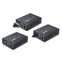 Медиаконвертер с SC портом 1000 Мб/с, TX 1550, RX 13101, WDM, 60 км, одномод, RJ-45 10/100/1000 Мб/с GT-806B60