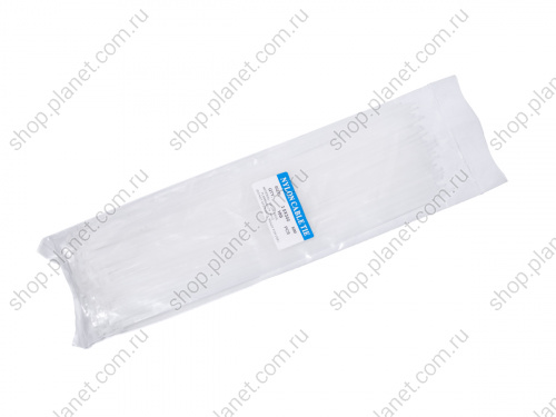 Стяжка 300х3,6мм, белая, упак. 100 шт. ET-4x300