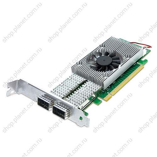 Сетевая карта 2 порта QSFP28 100 Гб/с, PCI4.0x16 Сетевая карта 2 порта QSFP28 100 Гб/с, PCI4.0x16 ENW-2QSFP28