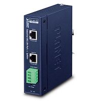 Сплиттер PoE++ промышленный, RJ45 10/100/1000 Мб/с, питание DC 12В/19В/24В IPOE-173S