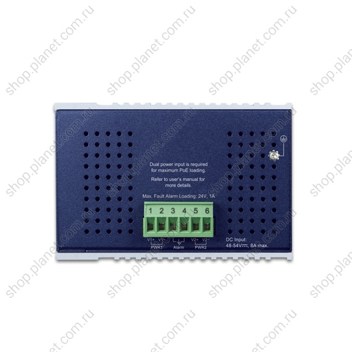 Коммутатор промышленный PoE++ 4 порта RJ45 10/100/1000/2.5G, 2 порта SFP+ 10G фото 3 Коммутатор промышленный PoE++ 4 порта RJ45 10/100/1000/2.5G, 2 порта SFP+ 10G IGS-1000-4UP2X фото 3
