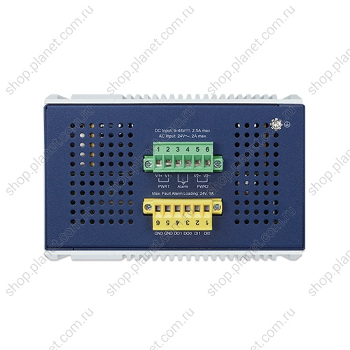 Коммутатор промышленный управляемый L2+, 16 портов RJ45 10/100/1000 Мб/с, 4 порта SFP+ 10G фото 3 Коммутатор промышленный управляемый L2+, 16 портов RJ45 10/100/1000 Мб/с, 4 порта SFP+ 10G IGS-4215-16T4X фото 3