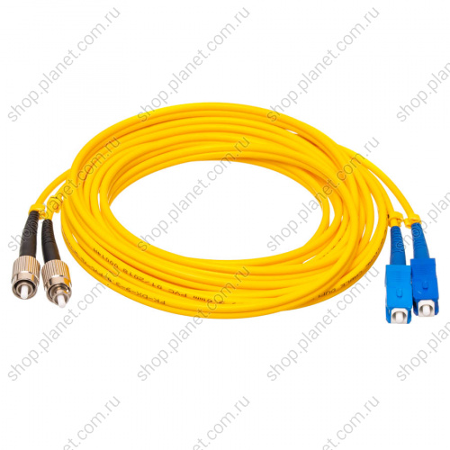 FC-SC патч-корд одномодовый 3м (Duplex) FC-SC патч-корд одномодовый 3м (Duplex) FPK-FC-SC-sm-dp-3