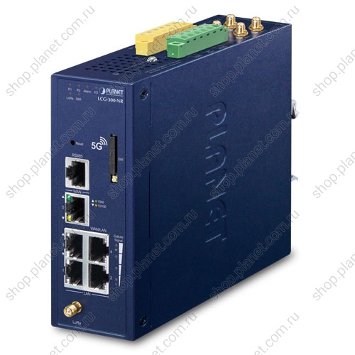 Шлюз LoRaWAN IoT промышленный 5G 1 SIM , 5 портов RJ45 10/100/1000 Мб/с фото 4 Шлюз LoRaWAN IoT промышленный 5G 1 SIM , 5 портов RJ45 10/100/1000 Мб/с фото 4
