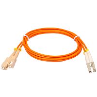 LC-SC патч-корд многомодовый 50/125 1м (Duplex) FPK-SC-LC-mm-dp-1