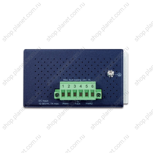 Коммутатор промышленный PoE+ 4 порта RJ45 10/100/1000 Мб/с, 1 порт RJ45 10/100/1000 Мб/с, на DIN-рейку фото 3 Коммутатор промышленный PoE+ 4 порта RJ45 10/100/1000 Мб/с, 1 порт RJ45 10/100/1000 Мб/с, на DIN-рейку IGS-504HPT фото 3