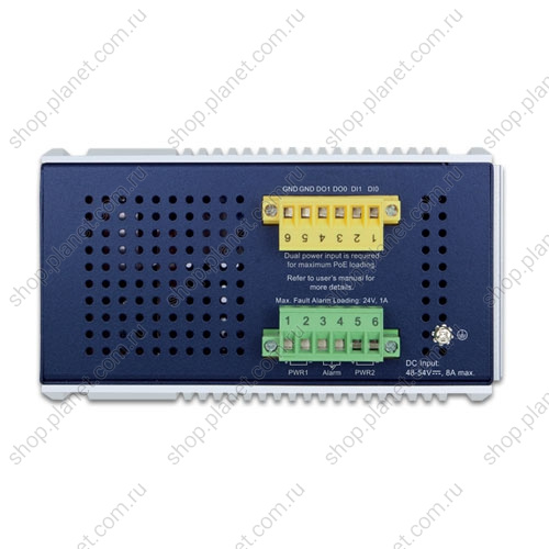 Коммутатор промышленный управляемый L3, PoE++ 8 портов RJ45 10/100/1000 Мб/с, 2 порта SFP 1000/2.5G, 2 порта SFP+ 10G, крепление на DIN-рейку или на стену фото 3 Коммутатор промышленный управляемый L3, PoE++ 8 портов RJ45 10/100/1000 Мб/с, 2 порта SFP 1000/2.5G, 2 порта SFP+ 10G, крепление на DIN-рейку или на стену IGS-6329-8UP2S2X фото 3
