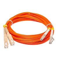 LC-SC патч-корд многомодовый 50/125 5м (Duplex) FPK-SC-LC-mm-dp-5