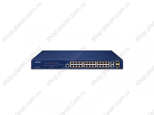 Коммутатор управляемый L2/L4, РоЕ 24 порта RJ45 10/100 Мб/с, 2 комбо порта RJ45/SFP 100/1000 фото 3 Коммутатор управляемый L2/L4, РоЕ 24 порта RJ45 10/100 Мб/с, 2 комбо порта RJ45/SFP 100/1000 FGSW-2624HPS фото 3