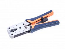 Инструмент для обжима разъемов RJ-45 c храповым механизмом HT-L2182R
