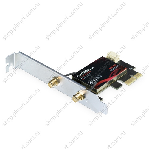 Беспроводная сетевая карта трёхдиапазонная WiFI 6, PCI Express Беспроводная сетевая карта трёхдиапазонная WiFI 6, PCI Express WTL-2400AXE