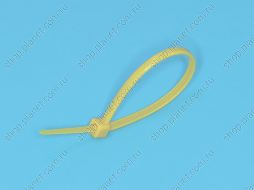 Стяжка 100x2,5мм, желтая, упак. 100 шт. фото 3 Стяжка 100x2,5мм, желтая, упак. 100 шт. CV-100-Y фото 3