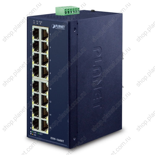 Коммутатор промышленный 16 портов RJ45 10/100 Мб/с Коммутатор промышленный 16 портов RJ45 10/100 Мб/с ISW-1600T