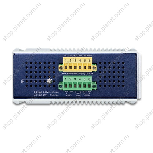 Коммутатор промышленный управляемый L3, 4 порта RJ45 10/100/1000/ 2.5G, 2 порта SFP+ 10G фото 3 Коммутатор промышленный управляемый L3, 4 порта RJ45 10/100/1000/ 2.5G, 2 порта SFP+ 10G IGS-6325-4T2X фото 3