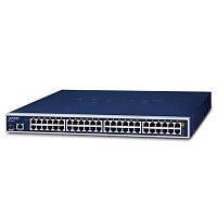 Инжектор питания PoE+ управляемый, 24 порта RJ45 10/100/1000 Мб/с POE-2400G