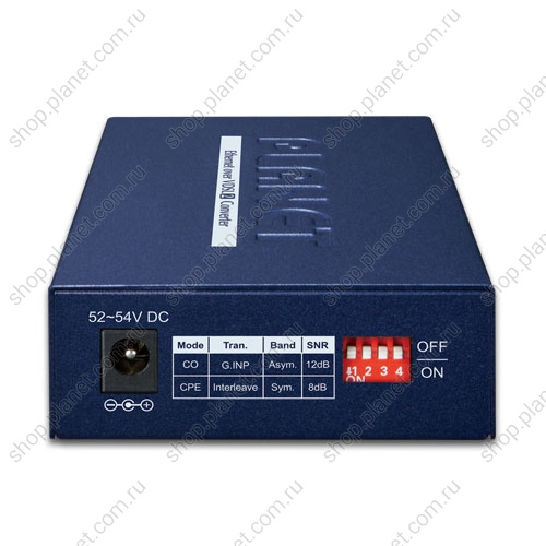 Медиаконвертер VDSL2 PoE+,1 порт RJ-45 10/100/1000 Мб/с, 1 порт RJ-11 профиль 30a фото 2 сетевое оборудование VDSL фото 2