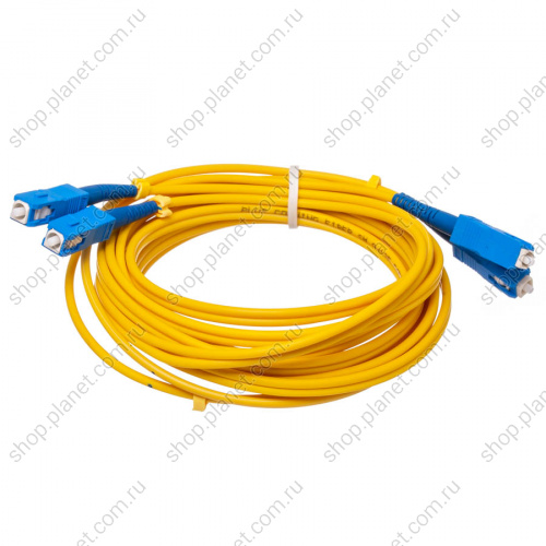 SC-SC патч-корд одномодовый 3м (Duplex) SC-SC патч-корд одномодовый 3м (Duplex) FPK-SC-SC-sm-dp-3