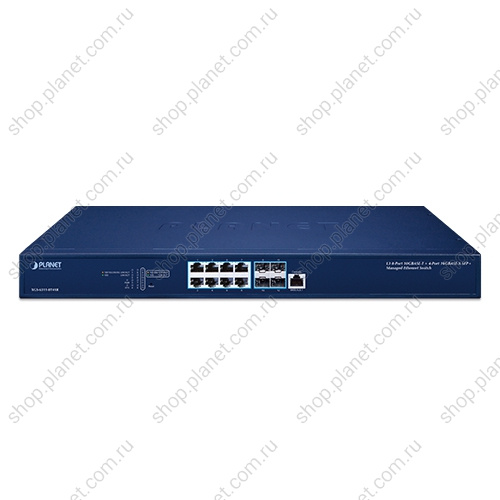 Коммутатор управляемый L3, 4 порта SFP+ 1000/2.5G/10G, 8 портов RJ45 100/1000/2.5G/5G/10G фото 2 XGS-6311-8T4XR Коммутатор управляемый L3, 4 порта SFP+ 1000/2.5G/10G, 8 портов RJ45 100/1000/2.5G/5G/10G фото 2