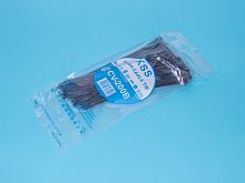 Стяжка 203х4,6мм, черная, упак. 100 шт. CV-200B