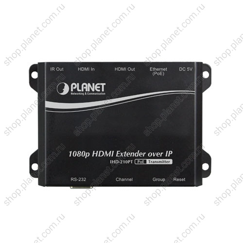 Удлинитель (передатчик) Full-HD HDMI 1080p 50/60Гц, 1 порт RJ-45 10/100/1000 Мб/с PoE PD фото 6 Удлинитель (передатчик) Full-HD HDMI 1080p 50/60Гц, 1 порт RJ-45 10/100/1000 Мб/с PoE PD IHD-210PT фото 6