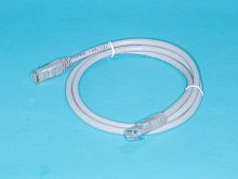 Патч-корд (шнур) RJ-45 - RJ-45 кат.6, 1м, серый SC06-8P8C1
