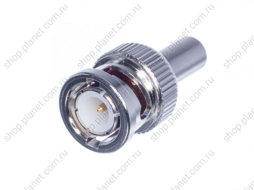 Разъем BNC вилка на кабель RG-58, обжимной Разъем BNC вилка на кабель RG-58, обжимной BNC-C58P