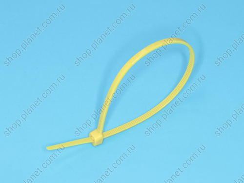 Стяжка 200х3,2мм, желтая, упак. 100 шт. фото 3 Стяжка 200х3,2мм, желтая, упак. 100 шт. CV-200SY фото 3