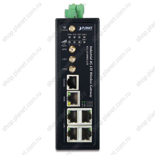 Шлюз промышленный сотовый беспроводной 4G/LTE 2 порта SIM, GPS,WiFi IEEE 802.11 b/g/n/ac 2.4G/5G, 5 портов RJ45 10/100/1000 Мб/с фото 2 Шлюз промышленный сотовый беспроводной 4G/LTE 2 порта SIM, GPS,WiFi IEEE 802.11 b/g/n/ac 2.4G/5G, 5 портов RJ45 10/100/1000 Мб/с ICG-2510WG-LTE-EU фото 2