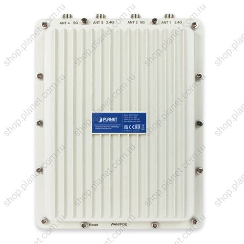 Уличная точка доступа WiFi 2.4/5GHz 802.11ax 1800Mб/с фото 7 Уличная точка доступа WiFi 2.4/5GHz 802.11ax 1800Mб/с WDAP-1800AX фото 7