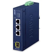 EtherCAT slave разветвитель промышленный 3 порта RJ-45 100 Мб/с, 1 порт SFP 100 Мб/с  IECJ-410FT