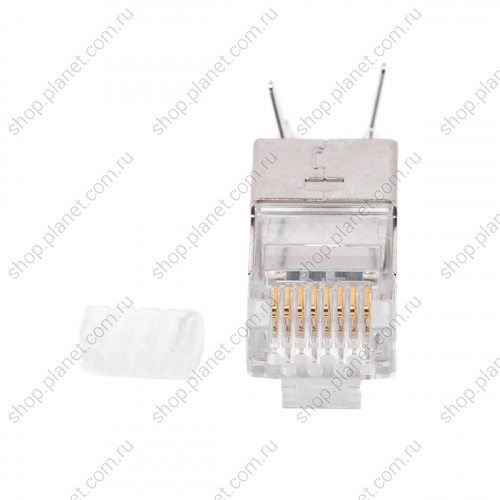 Вилка RJ-45 кат.6 со вставкой, экранированная TPS6-8P8C-S2 фото 2