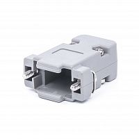 Корпус разъема D-SUB   9 контактов, серый DP-9C-G