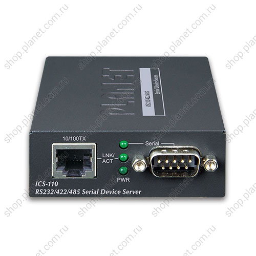 Сервер последовательных устройств 1 порт RS232/RS422/RS485 фото 3 Сервер последовательных устройств 1 порт RS232/RS422/RS485 ICS-110 фото 3