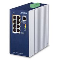 IGS-4215-4P4T Коммутатор промышленный управляемый L2/L4, PoE+ 4 порта RJ45 10/100/1000 Мб/с, 4 порта RJ45 10/100/1000 Мб/с, на DIN-рейку или стену